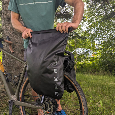 Arkel Bike Bags Black / 28 L / Pair Dry-Lites - Waterproof Bags