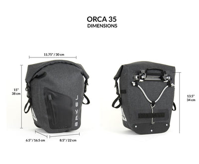 Arkel Bike Bags Orca - Waterproof Pannier