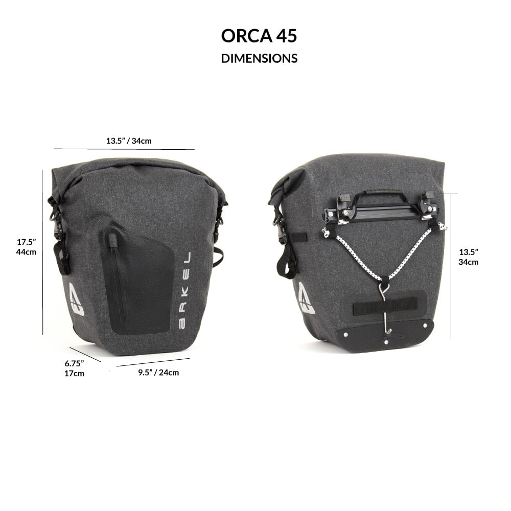 Arkel Bike Bags Orca - Waterproof Pannier