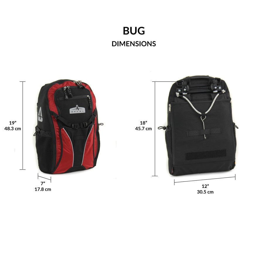 Arkel Bike Bags Cordura Black / 25 L Bug - Pannier Backpack