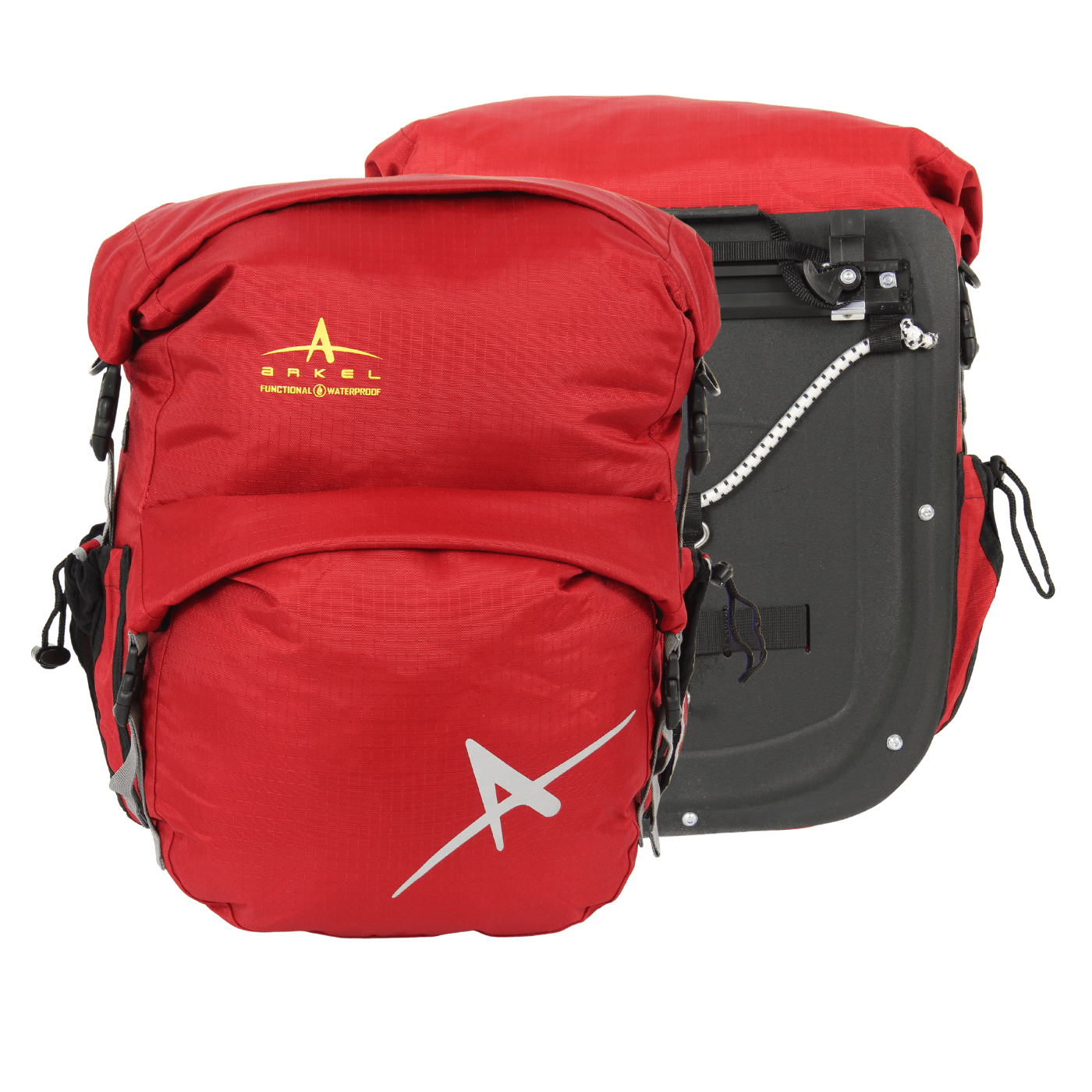 Arkel Bike Bags Red / 24 L / Pair Dolphin - Waterproof Pannier