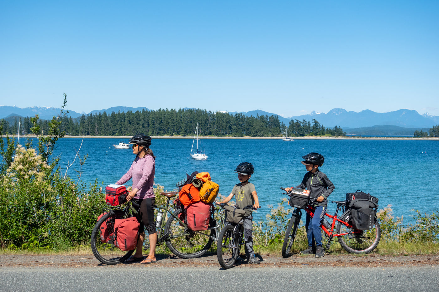 Six questions for a family travelling by bike
