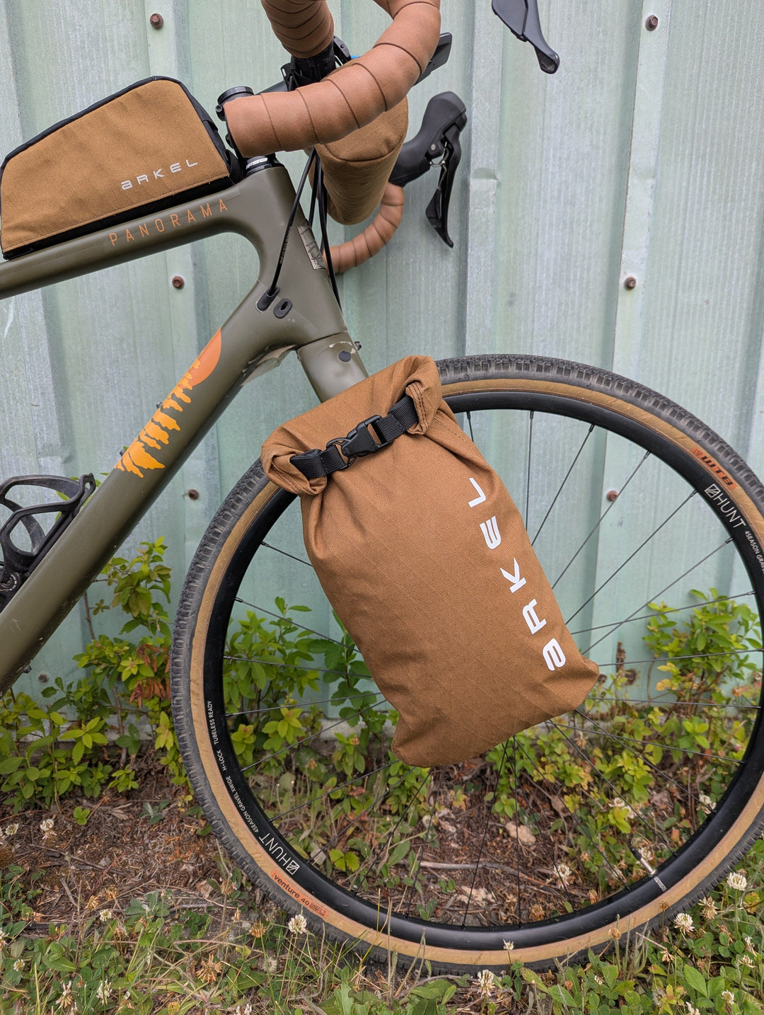 fork bags gravel bike Forkpacker