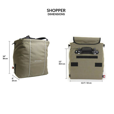 Arkel Bike Bags Shopper - Urban Pannier