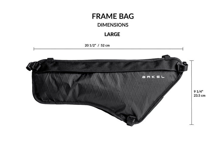 Arkel Frame Bags 100% waterproof – Arkel Bike Bags