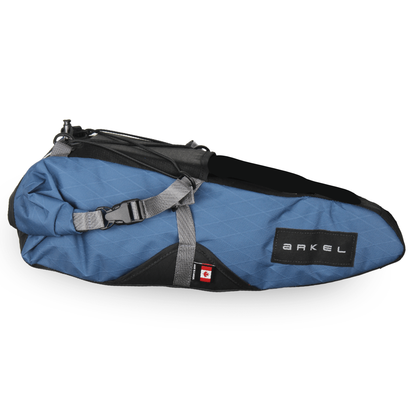 Arkel Bike Bags Large (15 L) / XPac Ocean Blue Seatpacker Bag - WITHOUT Hanger