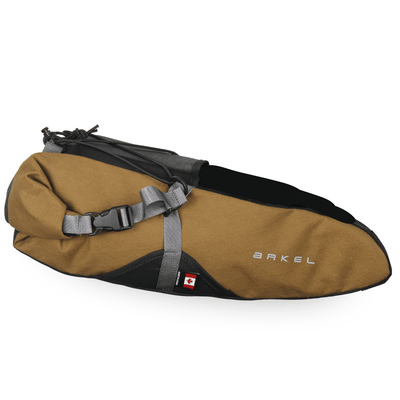 Arkel Bike Bags Large (15 L) / XPac Mountain Brown Seatpacker Bag - WITHOUT Hanger