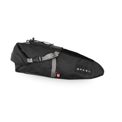 Arkel Bike Bags Small (9 L) / XPac Black Seatpacker Bag - WITHOUT Hanger