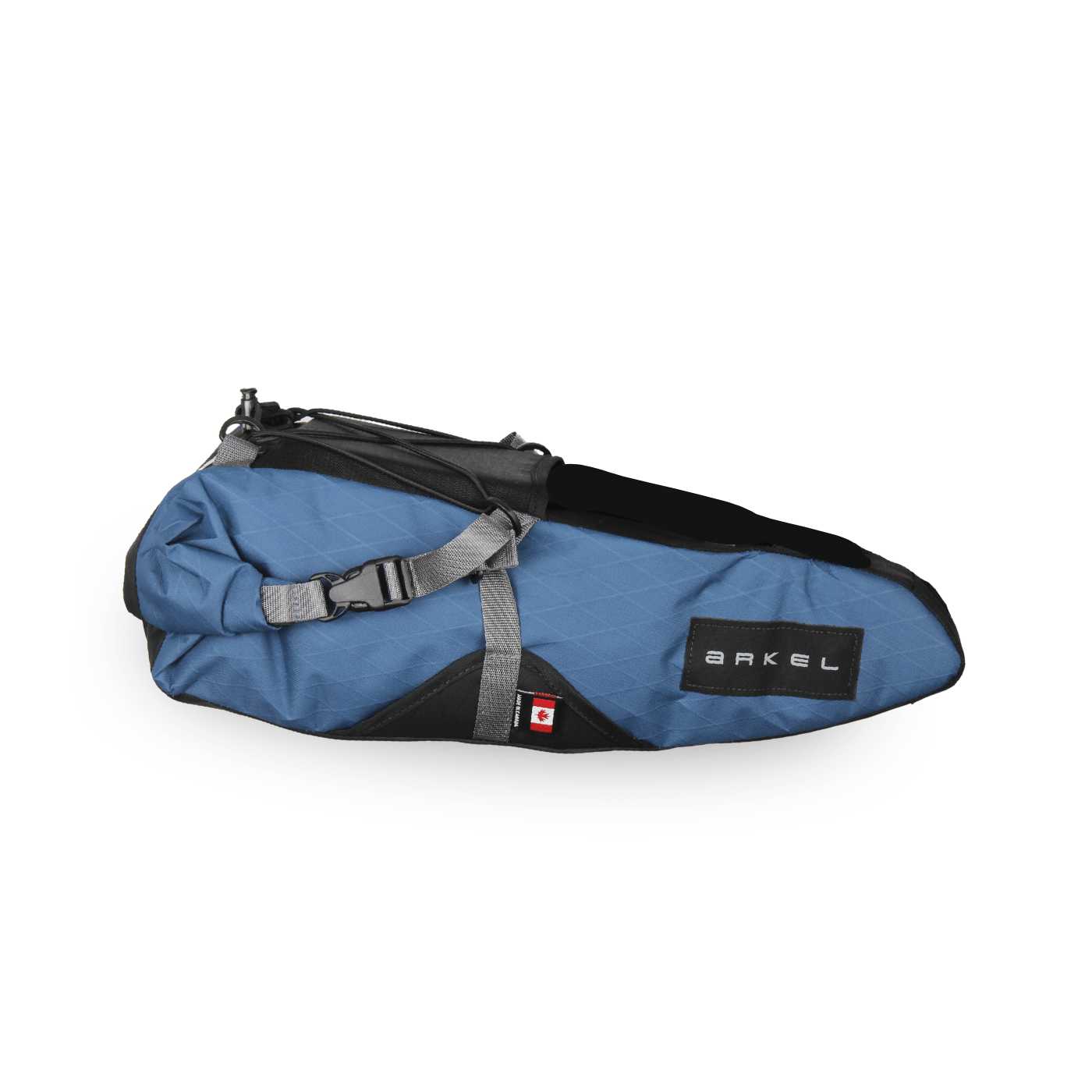 Arkel Bike Bags Small (9 L) / XPac Ocean Blue Seatpacker Bag - WITHOUT Hanger