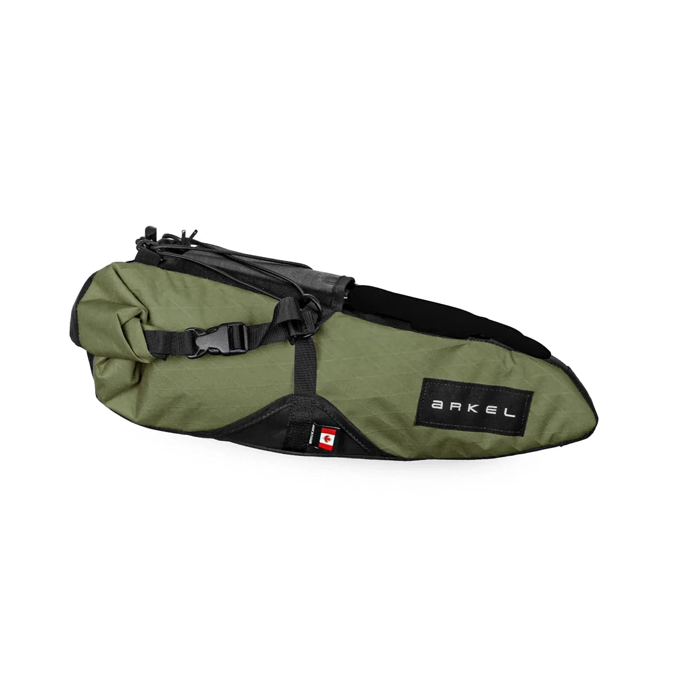 Arkel Bike Bags 9 L / XPac Ranger Green Seatpacker Bag - WITHOUT Hanger