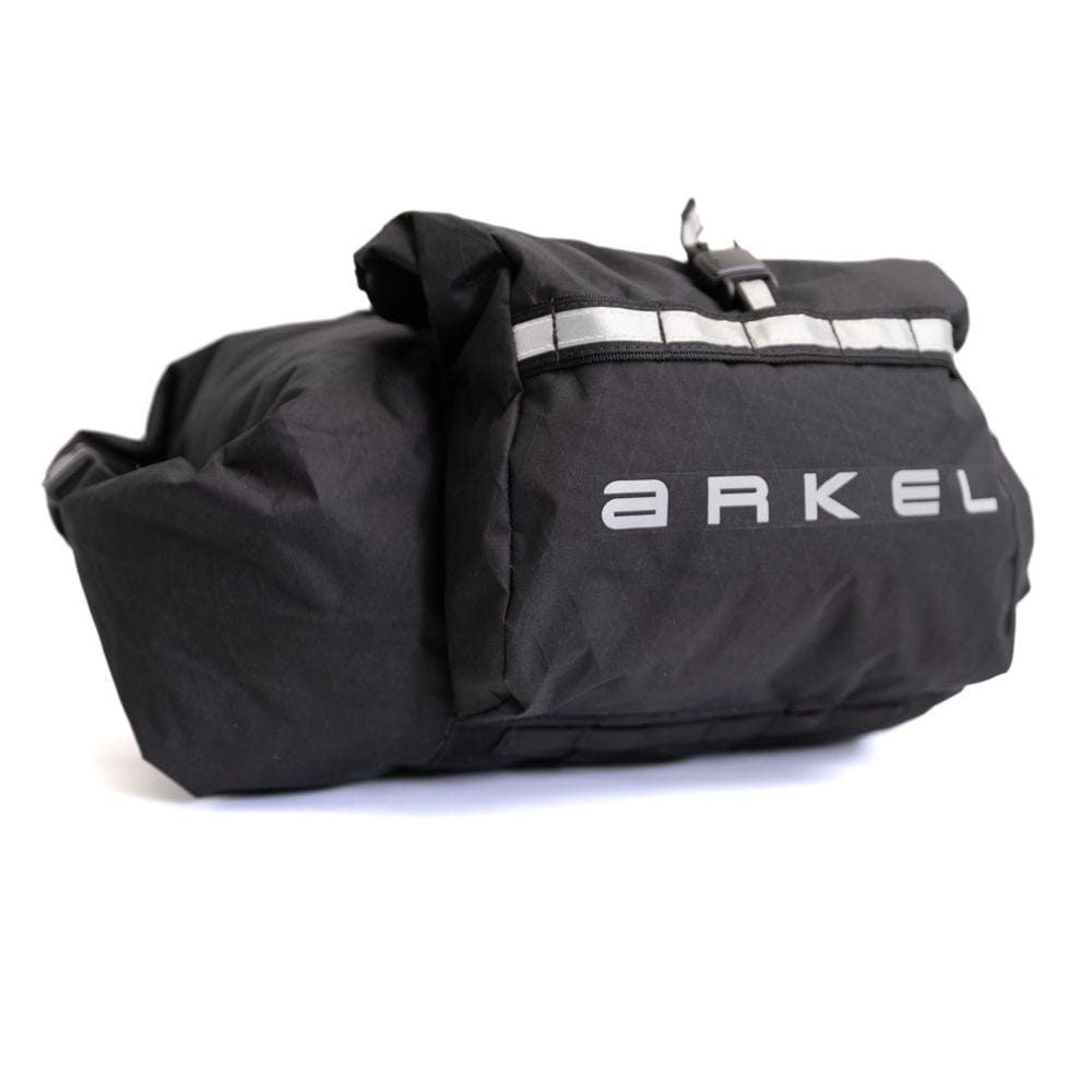 Arkel Bike Bags XPac Black / 15 L Rollpacker Front - Bikepacking Bag