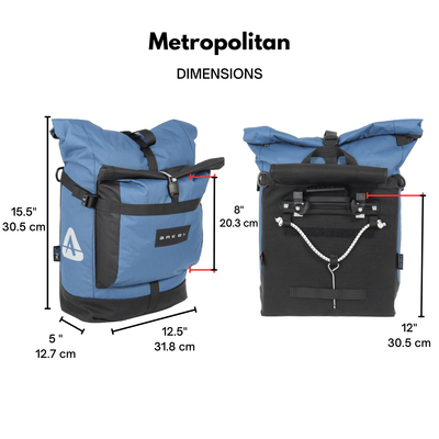 Arkel Bike Bags Metropolitan EXP - Waterproof Urban Pannier - Limited Edition