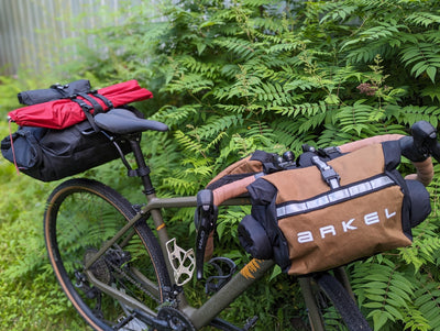 Rollpacker Front Bikepacking Bag & Rack kit