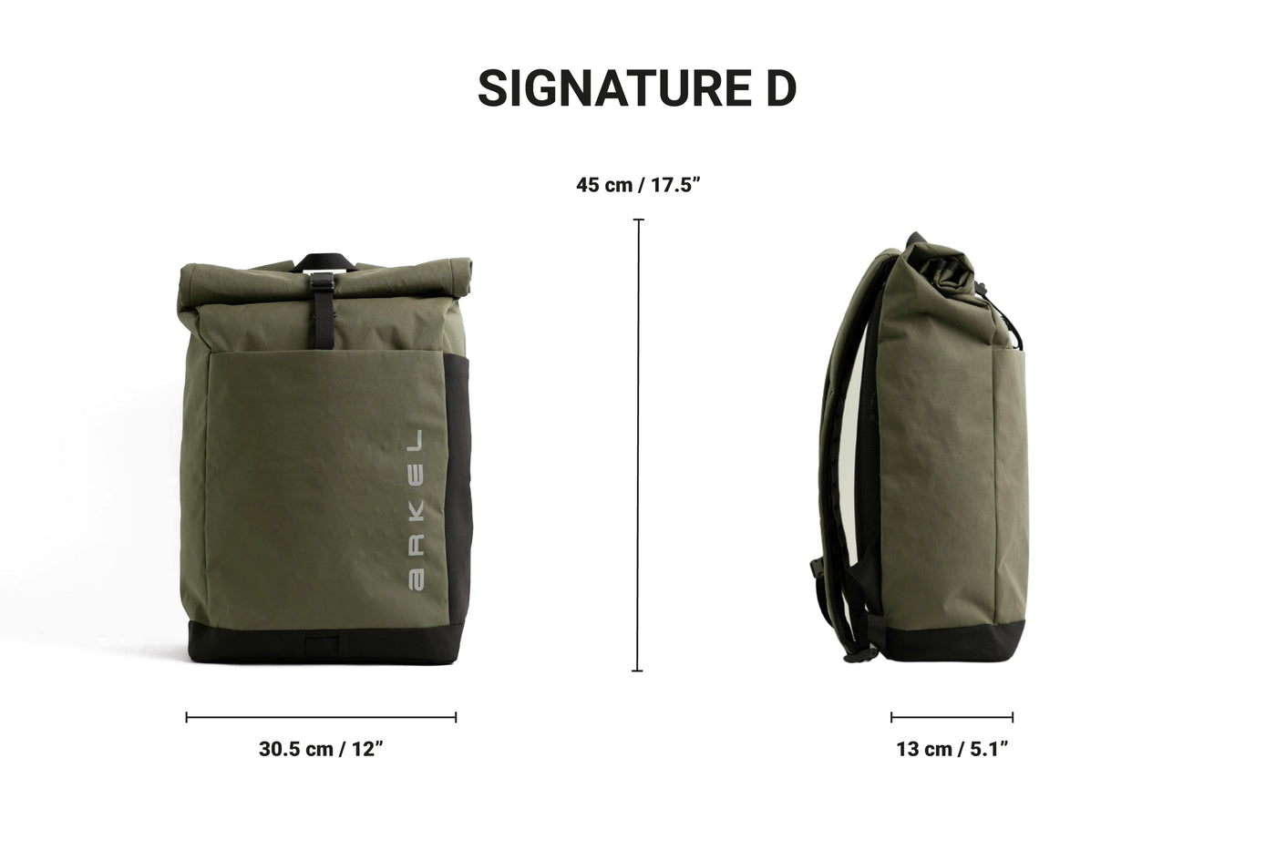 Arkel Bike Bags Signature D - Waterproof Backpack