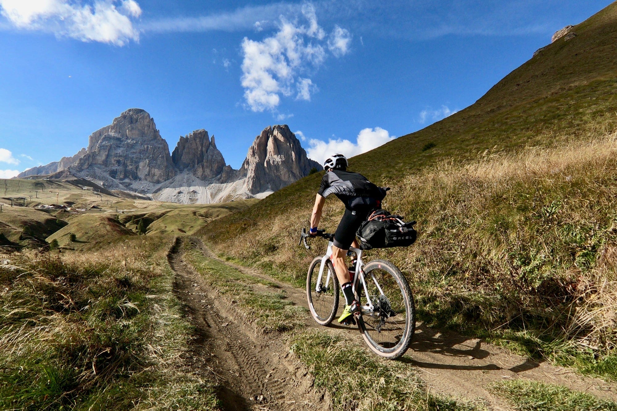 arkel rear rollpacker bikepacking bag