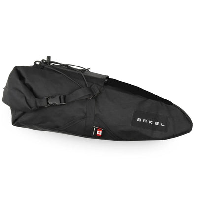 Arkel Bike Bags 15 L / XPac Black Seatpacker Bag - WITHOUT Hanger