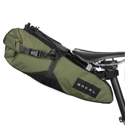 Arkel Bike Bags XPac Ranger Green / 9 L Seatpacker - Saddlebag