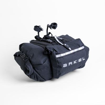 Arkel Bike Bags XPac Black / 15 L Rollpacker Front - Bikepacking Bag