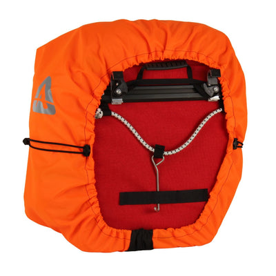 Arkel Bike Bags Safety Hi Vis Orange Protective Rain Covers - Orange
