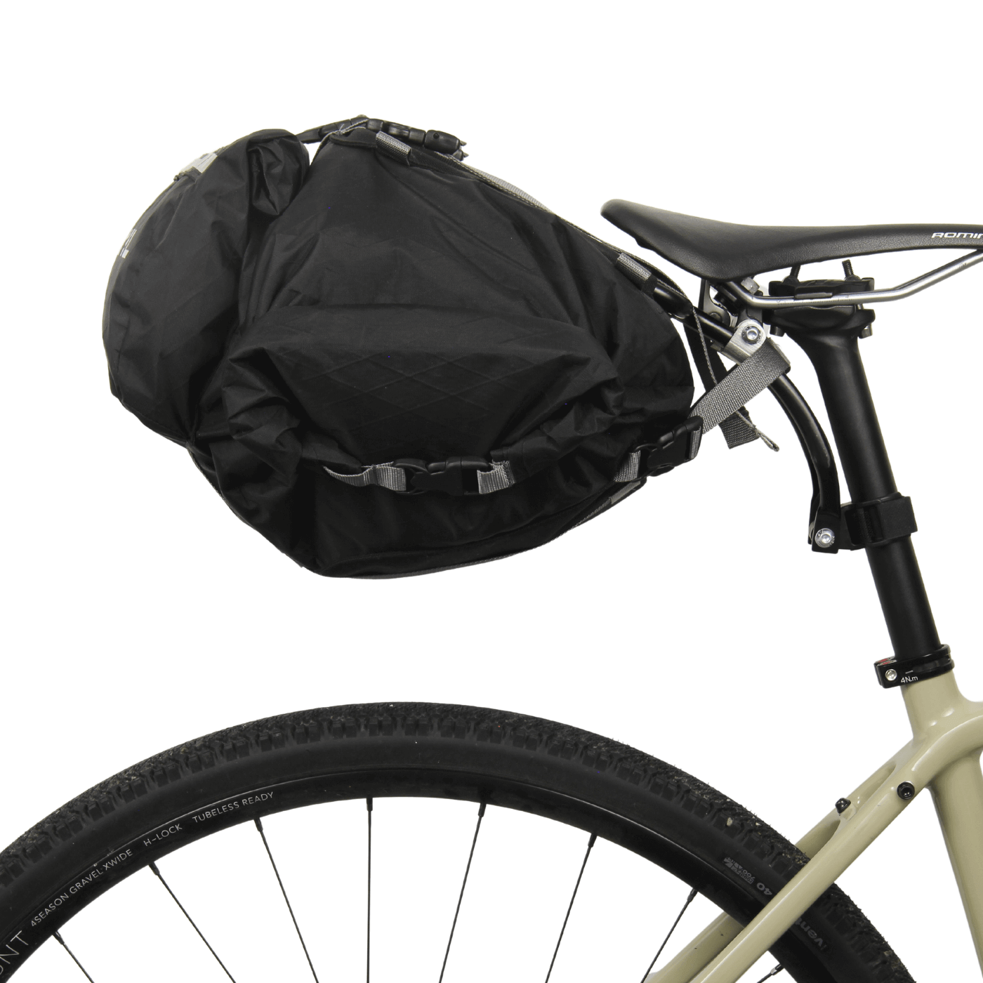 Rollpacker Rear Bikepacking Bag & Rack kit