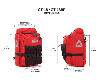 GT-18BP Convertible Backpack Pannier