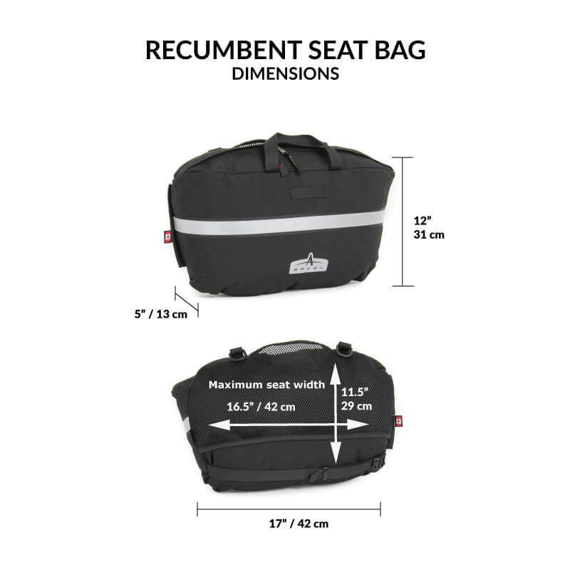 Recumbent Seat Bag