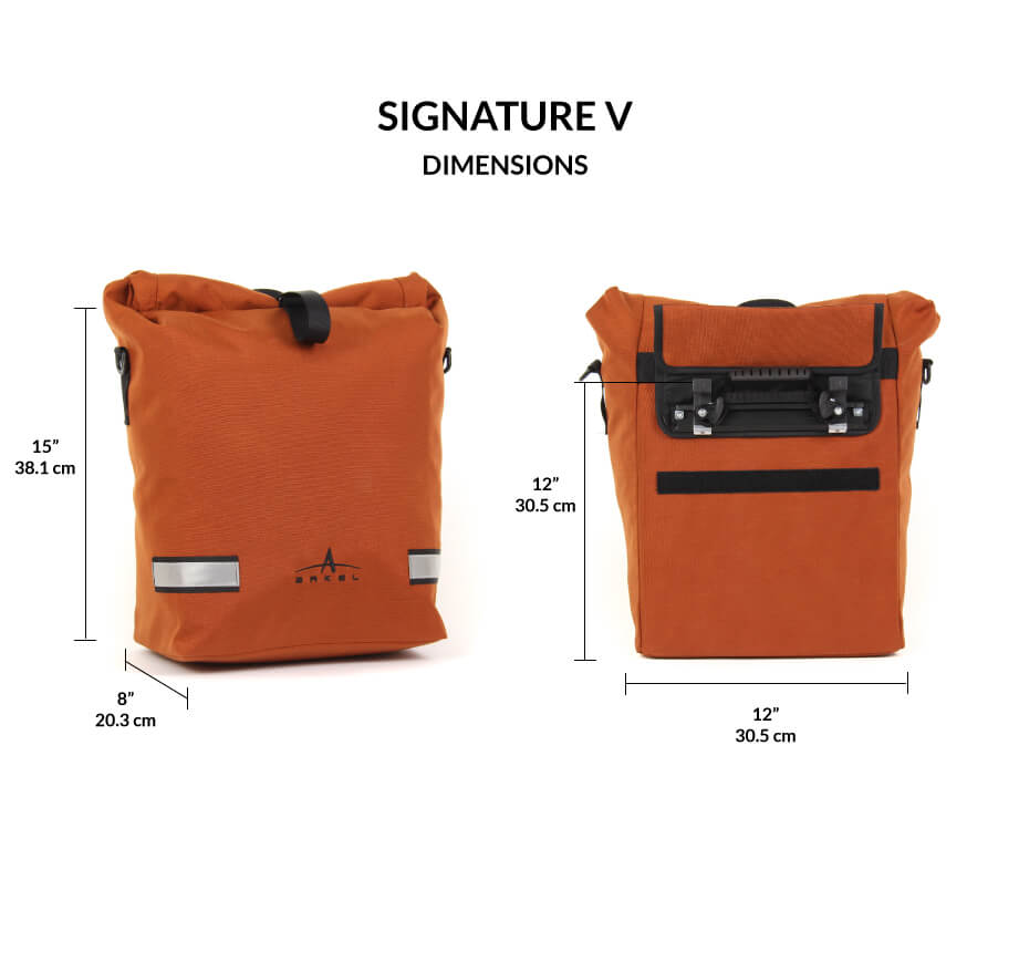 Signature V - Waterproof - Urban Pannier - 28 L